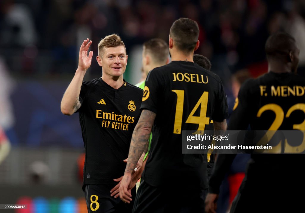 RB Leipzig v Real Madrid CF: Round of 16 First Leg - UEFA Champions League 2023/24