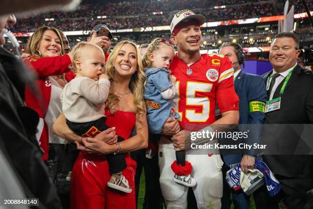 Brittany Mahomes, wife of Kansas City Chiefs star quarterback Patrick Mahomes, says Super Bowl wins will never be same after the mass shootings at...