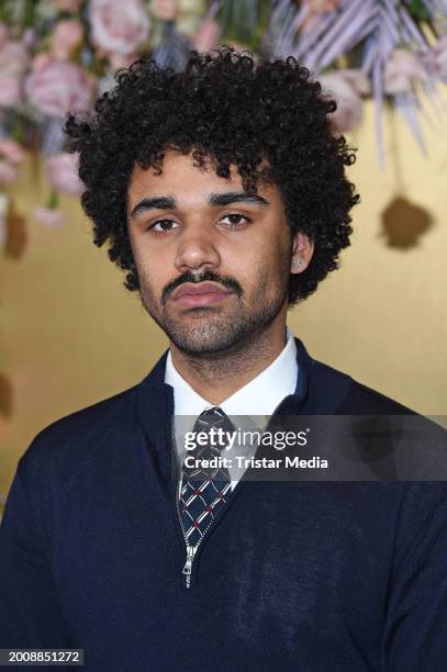 Langston Uibel attends the Golden Globes Connect on the occasion of the 74th Berlinale International Film Festival Berlin at China Club on February...