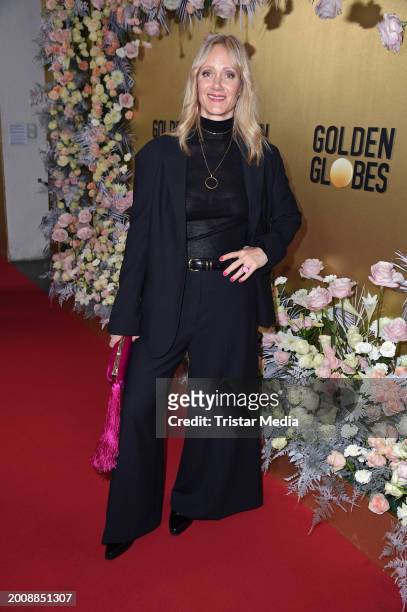 Anna Schudt attends the Golden Globes Connect on the occasion of the 74th Berlinale International Film Festival Berlin at China Club on February 16,...