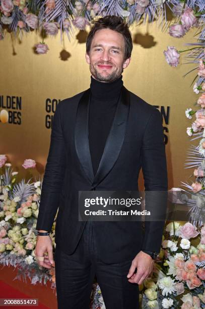 August Wittgenstein attends the Golden Globes Connect on the occasion of the 74th Berlinale International Film Festival Berlin at China Club on...