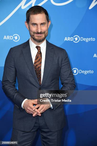 Clemens Schick attends the ARD Blue Hour on the occasion of the 74th Berlinale International Film Festival Berlin at Hotel Telegraphenamt on February...