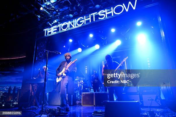 Episode 1926 -- Pictured: Musical guest Gary Clark Jr. Performs on Friday, February 16, 2024 --