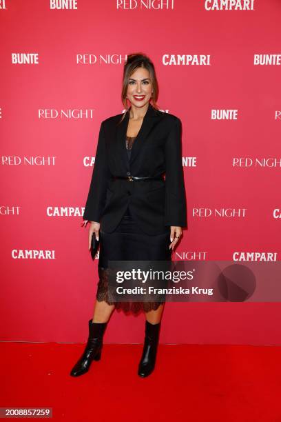 Jana Azizi during the Red Night By Campari & Bunte on the occasion of the 74th Berlinale International Film Festival Berlin at Fredericks Cafe & Bar...