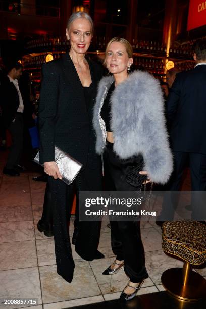 Petra van Bremen and Tamara von Nayhauss during the Red Night By Campari & Bunte on the occasion of the 74th Berlinale International Film Festival...