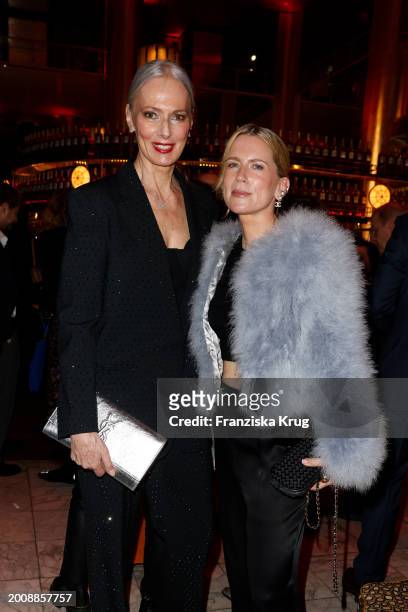 Petra van Bremen and Tamara von Nayhauss during the Red Night By Campari & Bunte on the occasion of the 74th Berlinale International Film Festival...