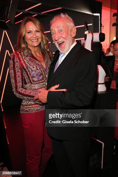 Christiane Zander - Hallervorden and Dieter Hallervorden during the Red Night by Campari & Bunte on the occasion of the 74th Berlinale International...
