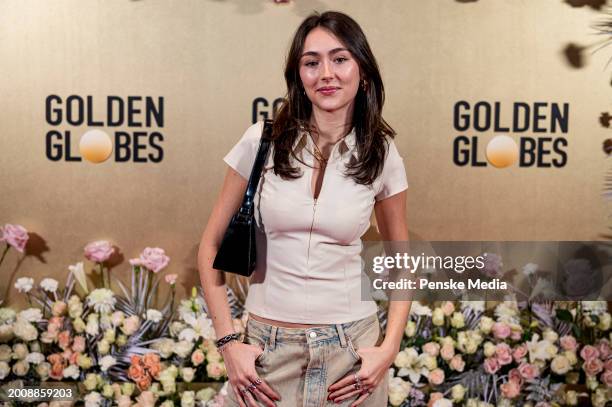 Emily Kusche at Golden Globes Connect held at Medinis at China Club Berlin on February 16, 2024 in Berlin, Germany.