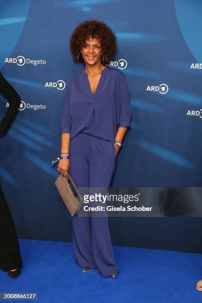 Dennenesch Zoude attend the ARD Blue Hour during the 74th Berlinale International Film Festival Berlin at Hotel Telegraphenamt on February 16, 2024...