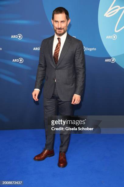 Clemens Schick attend the ARD Blue Hour during the 74th Berlinale International Film Festival Berlin at Hotel Telegraphenamt on February 16, 2024 in...