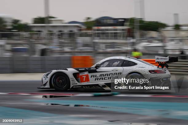 Al Manar Racing By Getspeed - Mercedes-Amg Gt3 Evo - Al Faisal Al Zubair Anthony Liu Fabian Schiller during Asian Le Mans Series 2024 at Yas Marina...