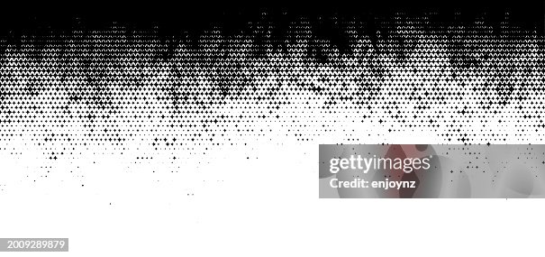 Half tone black grunge stars gradient fabric pattern Half tone black grunge stars gradient fabric pattern