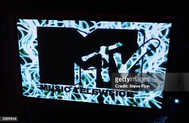 Logo is seen at the MTV/T3 party at Pierre Cardin's Villa during 56th International Cannes Film Festival 2003 on May 17, 2003 in Cannes, France.