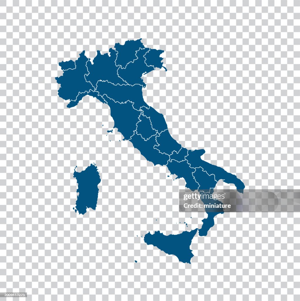 Italian Map Graphics Italy Map High-Res Vector Graphic - Getty Images