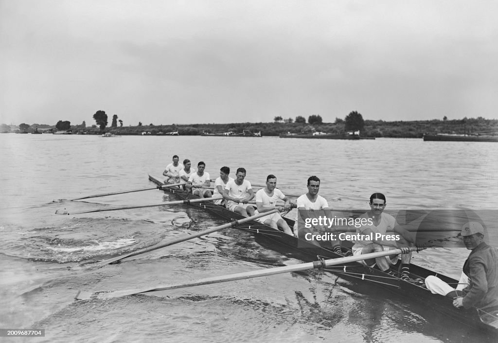 1924 Summer Olympics - Rowing - Men's Eights