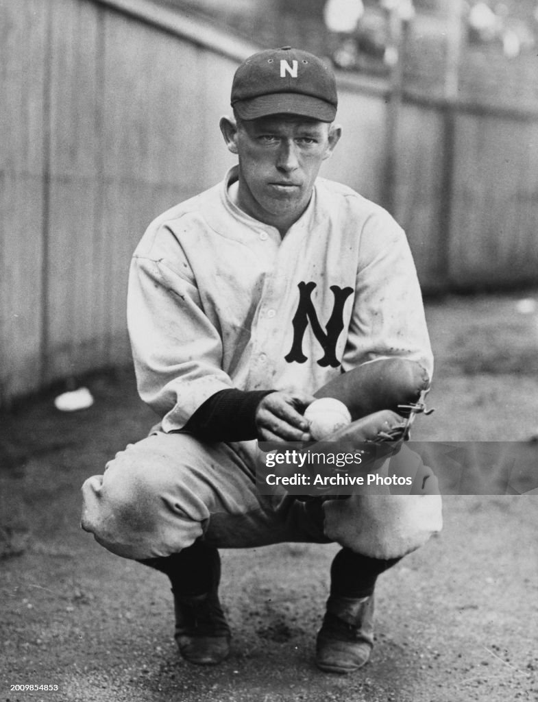 Portrait of Mickey Devine of the Newark Bears