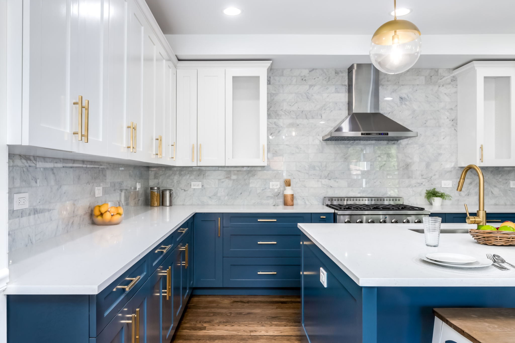 bright interior accents