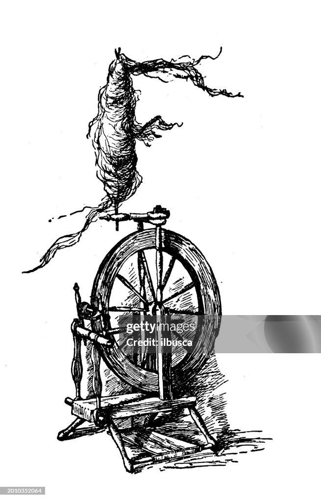Sport and pastimes in 1889: Spinning wheel