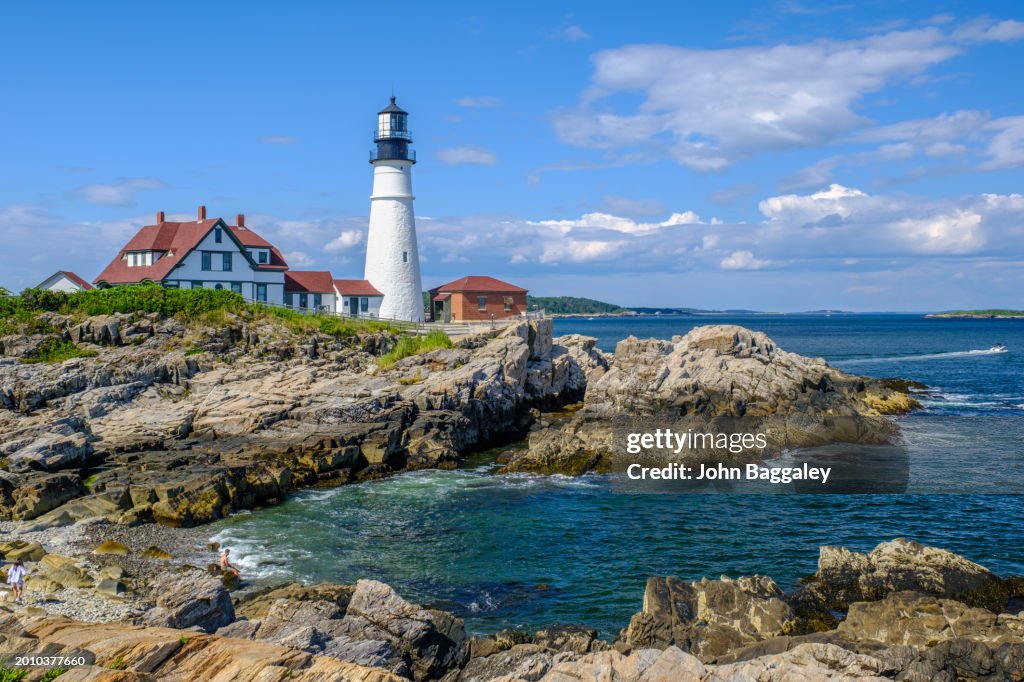 Summer at Portland Head Light