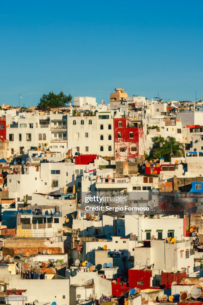 View of the Tangier Medina, Morocco, North Africa