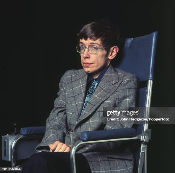 English theoretical physicist Stephen Hawking posed in Cambridge, England in 1978. Hawking, currently a professor of gravitational physics at...