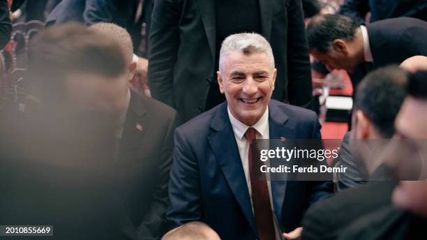 Turkiye Minister of Commerce Prof. Dr. Ömer Bolat attends during the IFCO – Istanbul Fashion Connection Fair 2024 at Istanbul Expo Center on February...