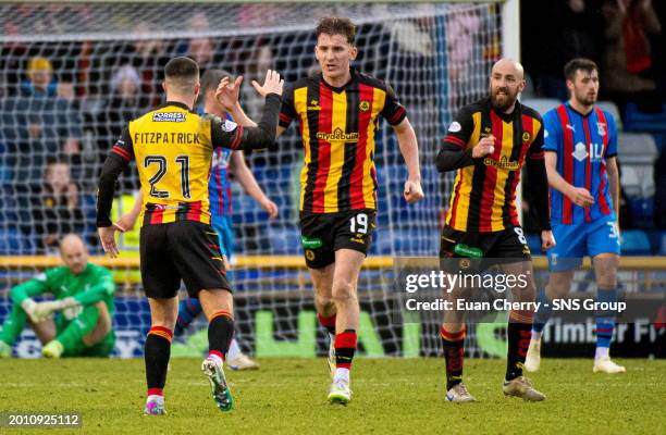 During a cinch Championship match between Inverness Caledonian Thistle and Partick Thistle at the Caledonian Stadium, on February 17 in Inverness,...