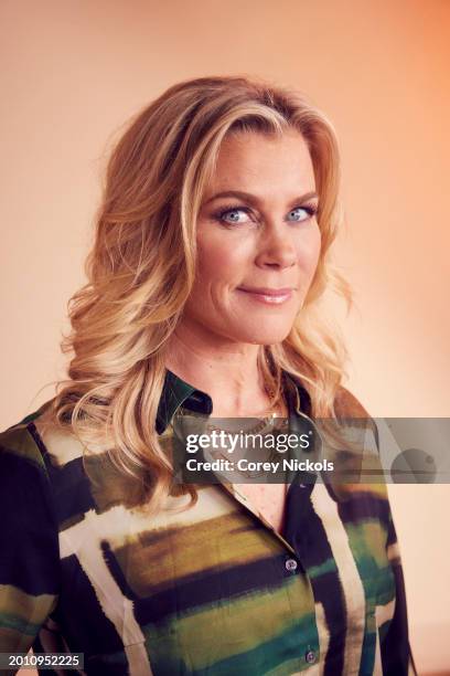 Alison Sweeney of Hallmark’s “One Bad Apple: Hannah Swensen Mysteries” poses for a portrait during the 2024 Television Critics Association Winter...