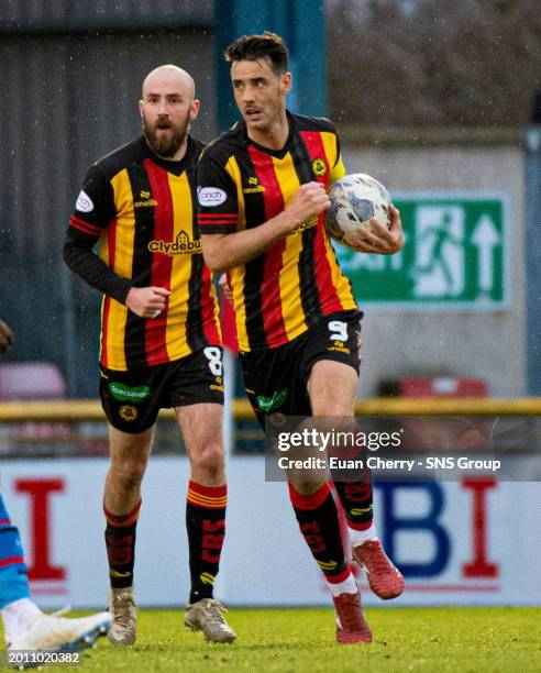 During a cinch Championship match between Inverness Caledonian Thistle and Partick Thistle at the Caledonian Stadium, on February 17 in Inverness,...