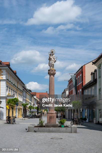 murnau am staffelsee in bavaria - murnau stock pictures, royalty-free photos & images