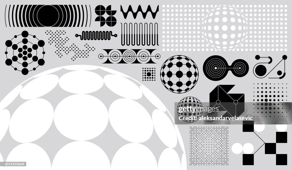 Abstract Geometric Design Elements