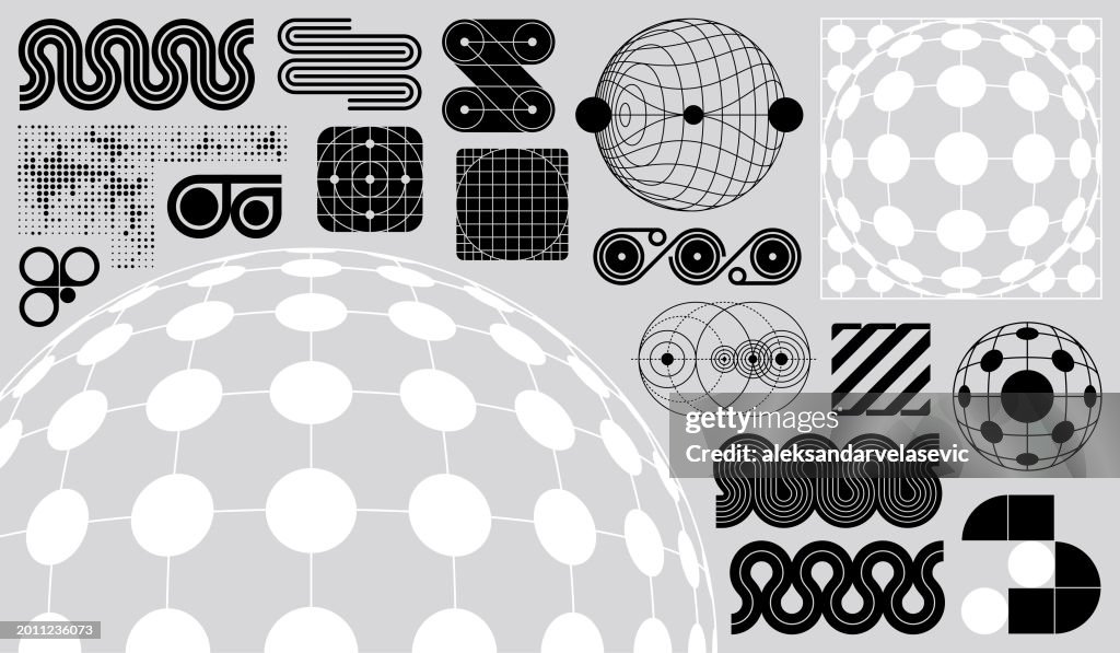 Abstract Geometric Design Elements