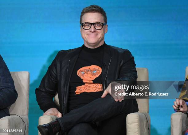 Alan Tudyk attends the 2024 TCA Winter Press Tour - NBCUniversal at The Langham Huntington, Pasadena on February 14, 2024 in Pasadena, California.