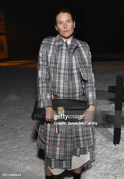 Dree Hemingway attends the Thom Browne fashion show during New York Fashion Week on February 14, 2024 in New York City.