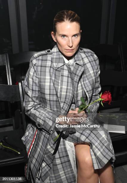 Dree Hemingway attends the Thom Browne fashion show during New York Fashion Week on February 14, 2024 in New York City.