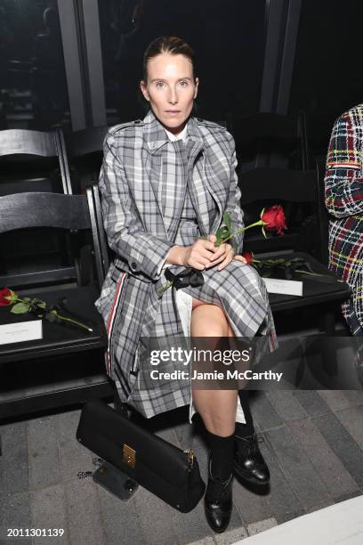 Dree Hemingway attends the Thom Browne fashion show during New York Fashion Week on February 14, 2024 in New York City.