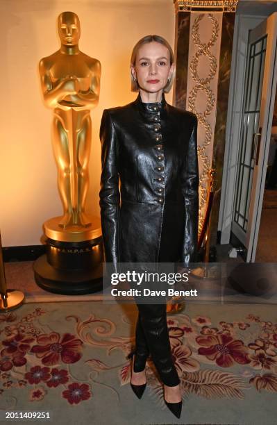 Carey Mulligan attends The 96th Oscars Nominees Reception at The Dorchester on February 17, 2024 in London, England.