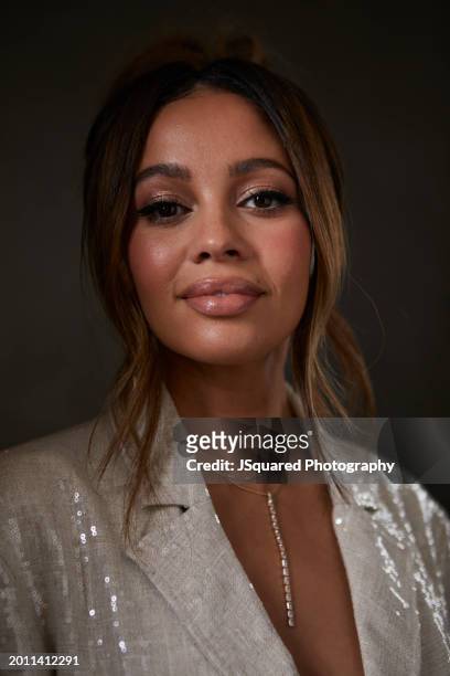 Vanessa Morgan of The CW Network's "Wild Cards" poses for a portrait during the 2024 Winter Television Critics Association Press Tour at The Langham...