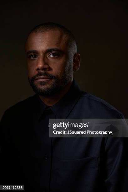 Jarod Joseph of The CW Network's "Sight Unseen" poses for a portrait during the 2024 Winter Television Critics Association Press Tour at The Langham...