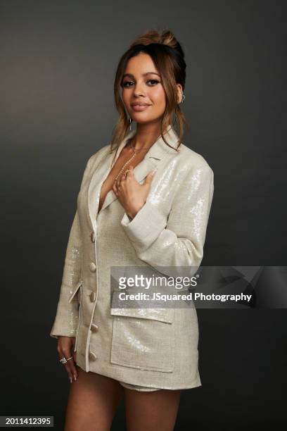 Vanessa Morgan of The CW Network's "Wild Cards" poses for a portrait during the 2024 Winter Television Critics Association Press Tour at The Langham...