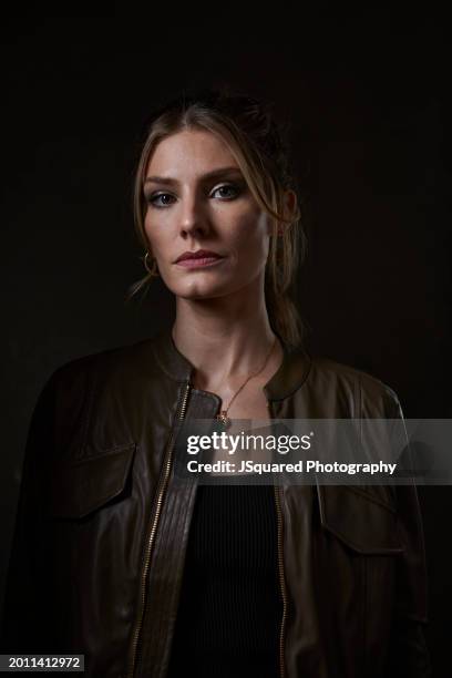 Caitlin Bassett of NBC's 'Quantum Leap' poses for a portrait during the 2024 Winter Television Critics Association Press Tour at The Langham...