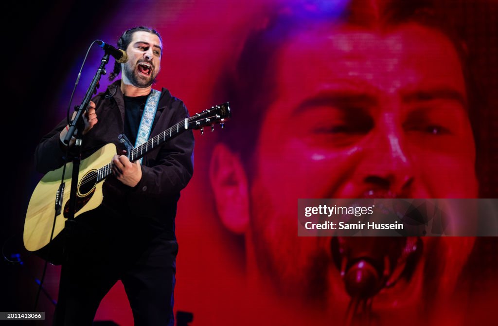 Noah Kahan Performs At The OVO Arena Wembley