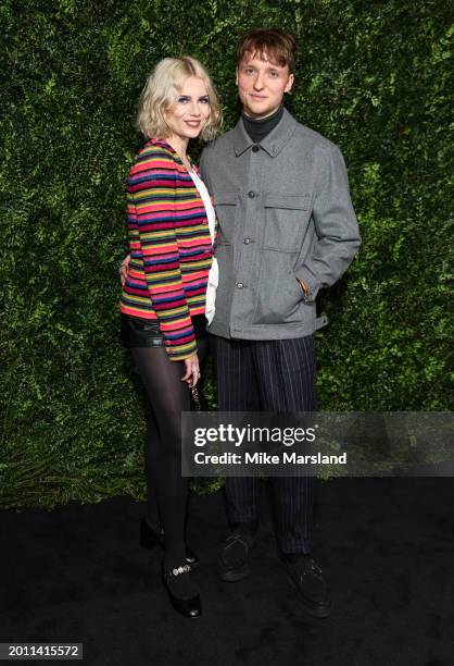 Lucy Boynton attends the Charles Finch & CHANEL 2024 Pre-BAFTA Party on February 17, 2024 in London, England.