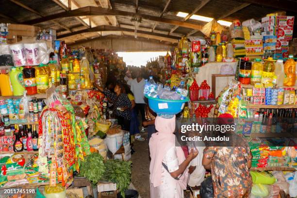 View from Wuse Bazaar in Abuja, Nigeria on February 18, 2024. Nigeria's inflation rate accelerated further in January and reached almost 30% in...