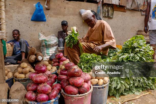 View from Wuse Bazaar in Abuja, Nigeria on February 18, 2024. Nigeria's inflation rate accelerated further in January and reached almost 30% in...