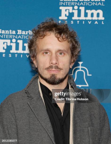 Tomek Morawski attend the the Cinema Vanguard Award ceremony during the 39th Annual Santa Barbara International Film Festival on February 14, 2024 in...