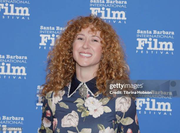Amanda MacLeod attends the 39th Annual Santa Barbara International Film Festival on February 14, 2024 in Santa Barbara, California.
