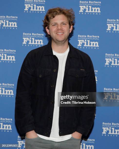 Eric Cook attends the 39th Annual Santa Barbara International Film Festival on February 14, 2024 in Santa Barbara, California.
