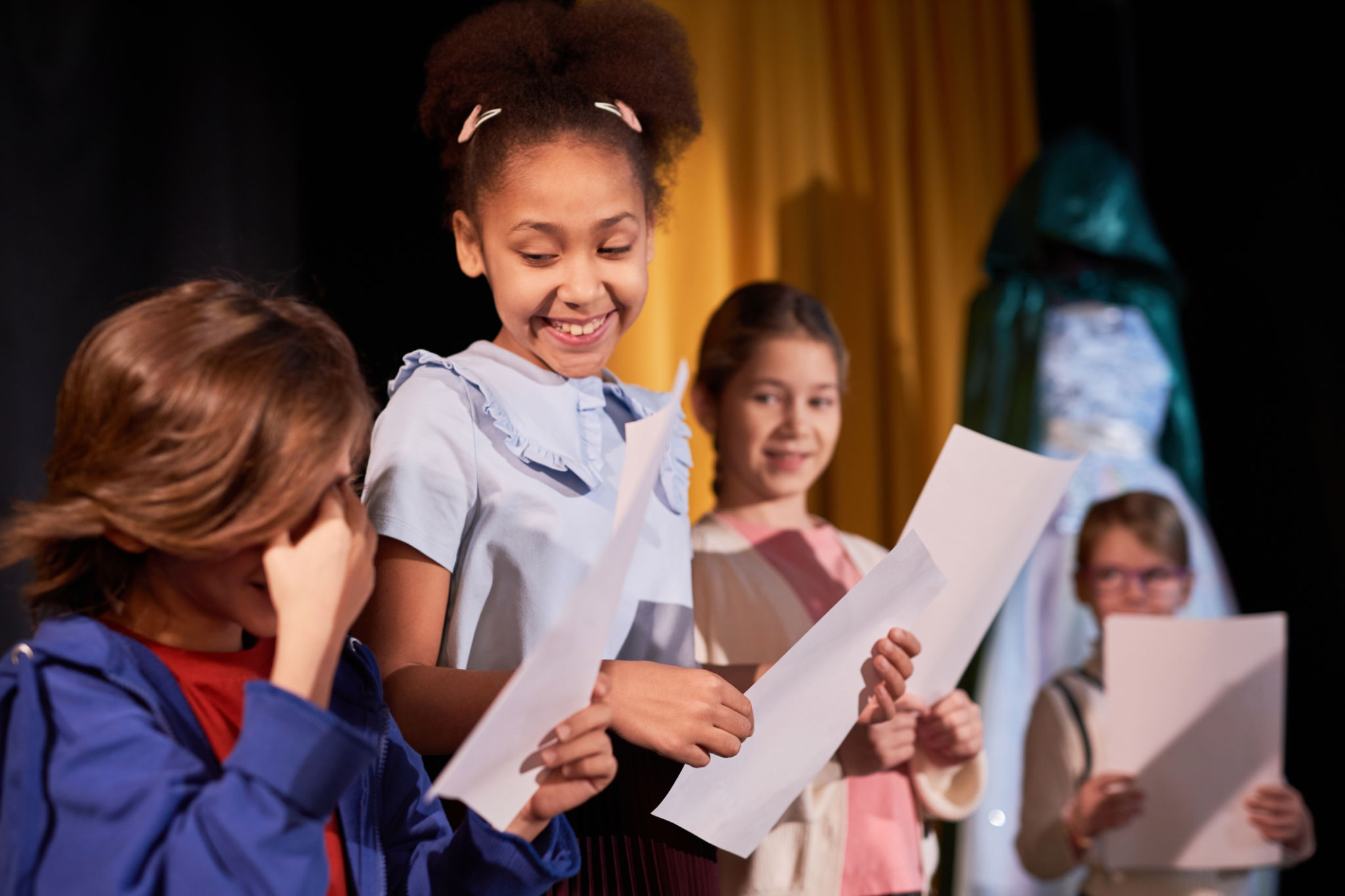 young actors storytelling
