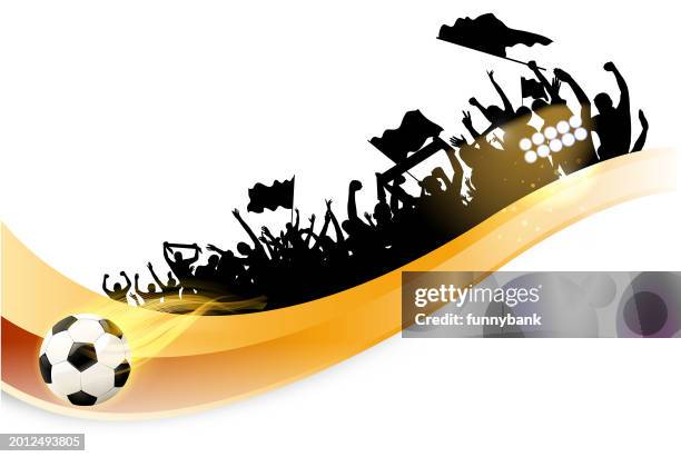 match day banner - soccer championship stock illustrations